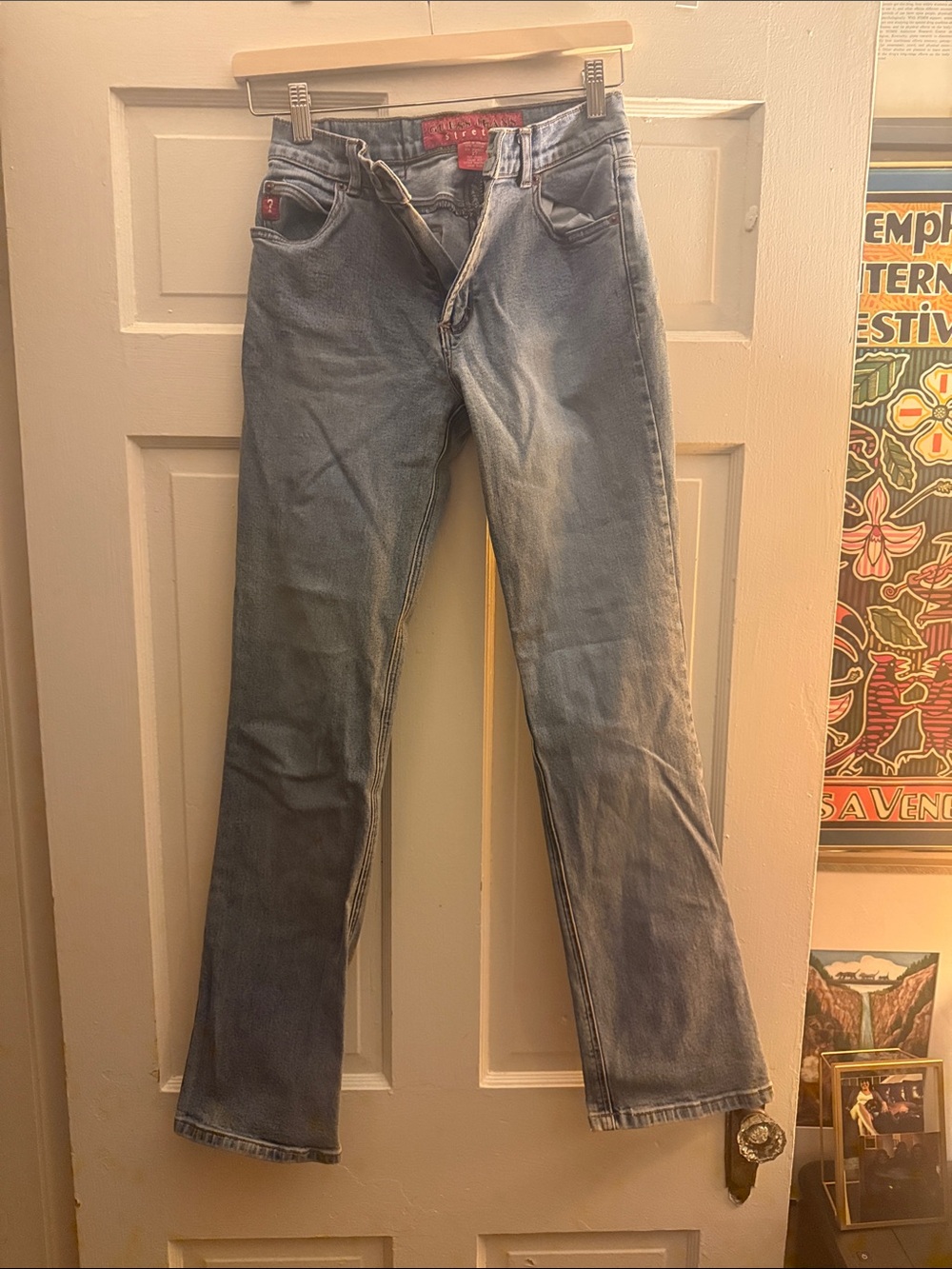 Guess Y2K Women's Boot Cut Jeans in Light Blue